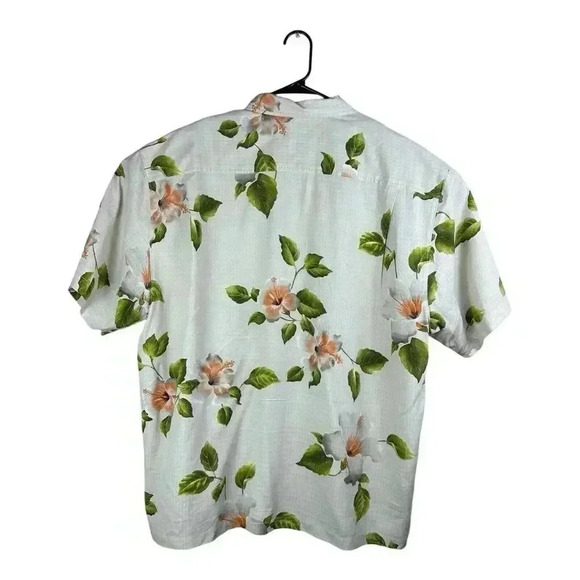 Tommy Bahama 100% Silk Hawaiian Camp Shirt Floral Men’s Size XLX - Picture 5 of 13